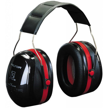 Casque antibruit Peltor optime iii noir rouge - 31901010 - 31901010