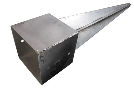 Support de poteau Waelbers avec pointe 151x151x900 fv