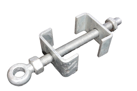 Boulon à œil réglable Waelbers 19 mm avec supports galvanisés à chaud