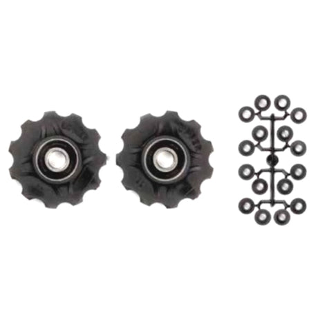 roues derailleur 11 dents 7-11v noir 2 morceaux