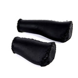 Velo Handle Leather Ergo 92 135 mm noir