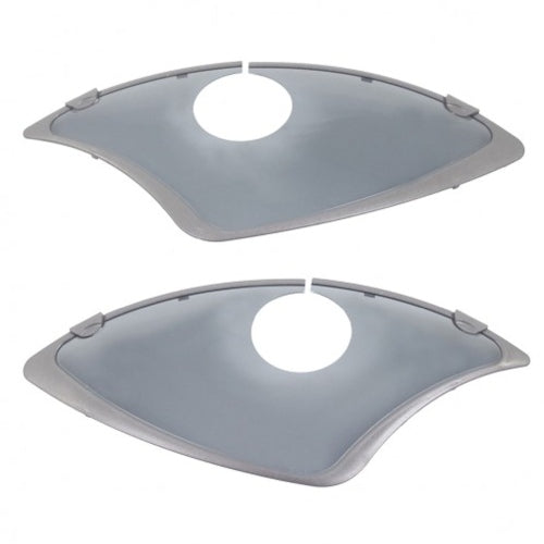 Hesling Jas Consent Elegance 28 '' Plastic gris en plastique