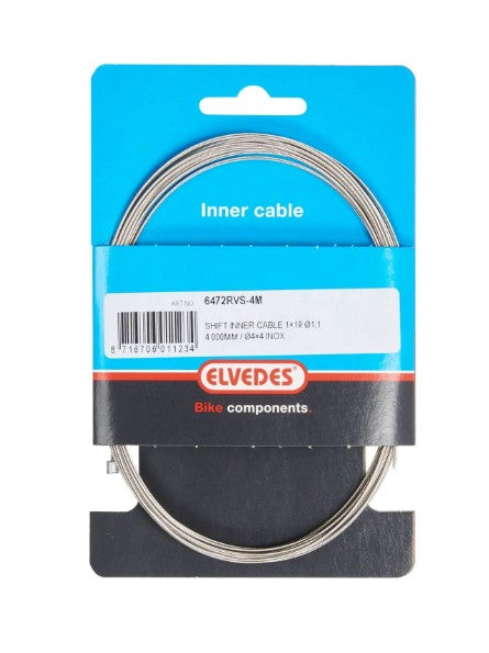 Engrenage Câble intérieur en acier inoxydable 4 mètres 6472RVS-4M