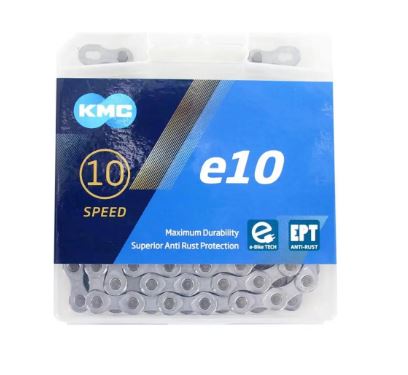 Chaîne Kmc 11 128 e10 ept e-bike 136 maillons boîte d'atelier a 5 pièces + cl