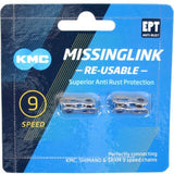 KMC Maillon De Chaîne X9 1 2x11 128 - Argent