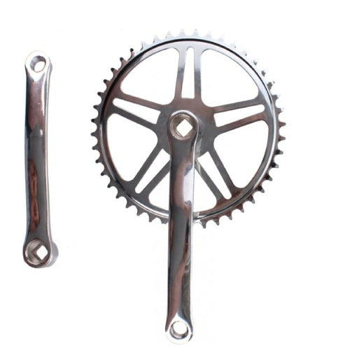 CRANKET VINTY 46T 170 mm d'argent