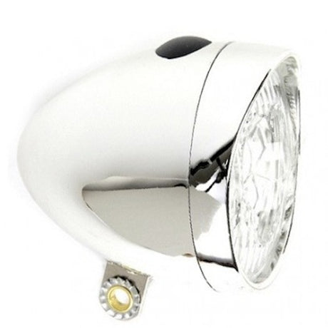 Phare LED. incl. Batterie Silver 3 LED (emballage d'atelier)