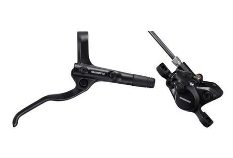 Kit de freins à disque hydrauliques Shimano MT200 arrière - sans disque de frein - noir (emballage atelier)