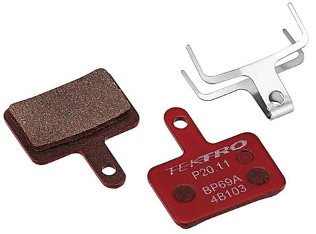 Bloc de frein à disque Tektro P2011 Shimano Metal Céramique par 15 sets