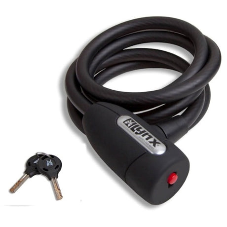 SMOKELYNX SPIRAL CABLE LOCK 150 cm Black Art certifié