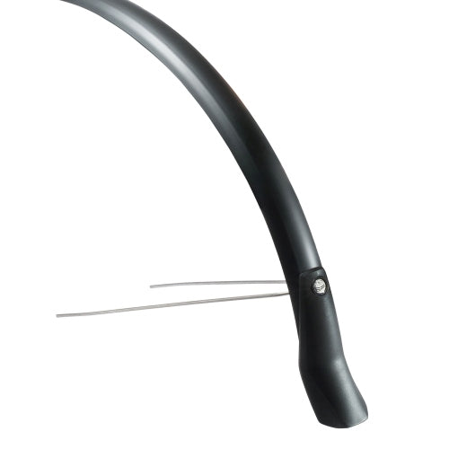 Fender arrière Snello 28 pouces 46 mm noir mat
