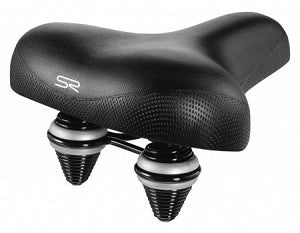 Selle tour SR 6954 GTT ressort suspendu drifter moyen noir + élingue vrac