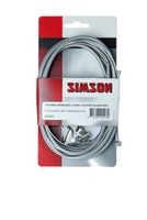 Simson drum brake cable set for the rear