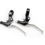 Simson brake handles set V-Brake Cantilever 4-finger black 2-piece