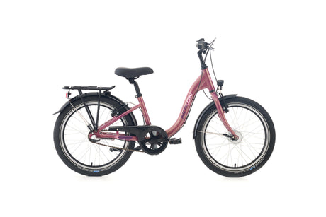 Noxon atb jeunesse rocky nd (#1) vélo rocky nd 24 34 vague 8sp rose poussiéreux