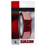 Simson Taillight Battery Buggage Rider LED Red