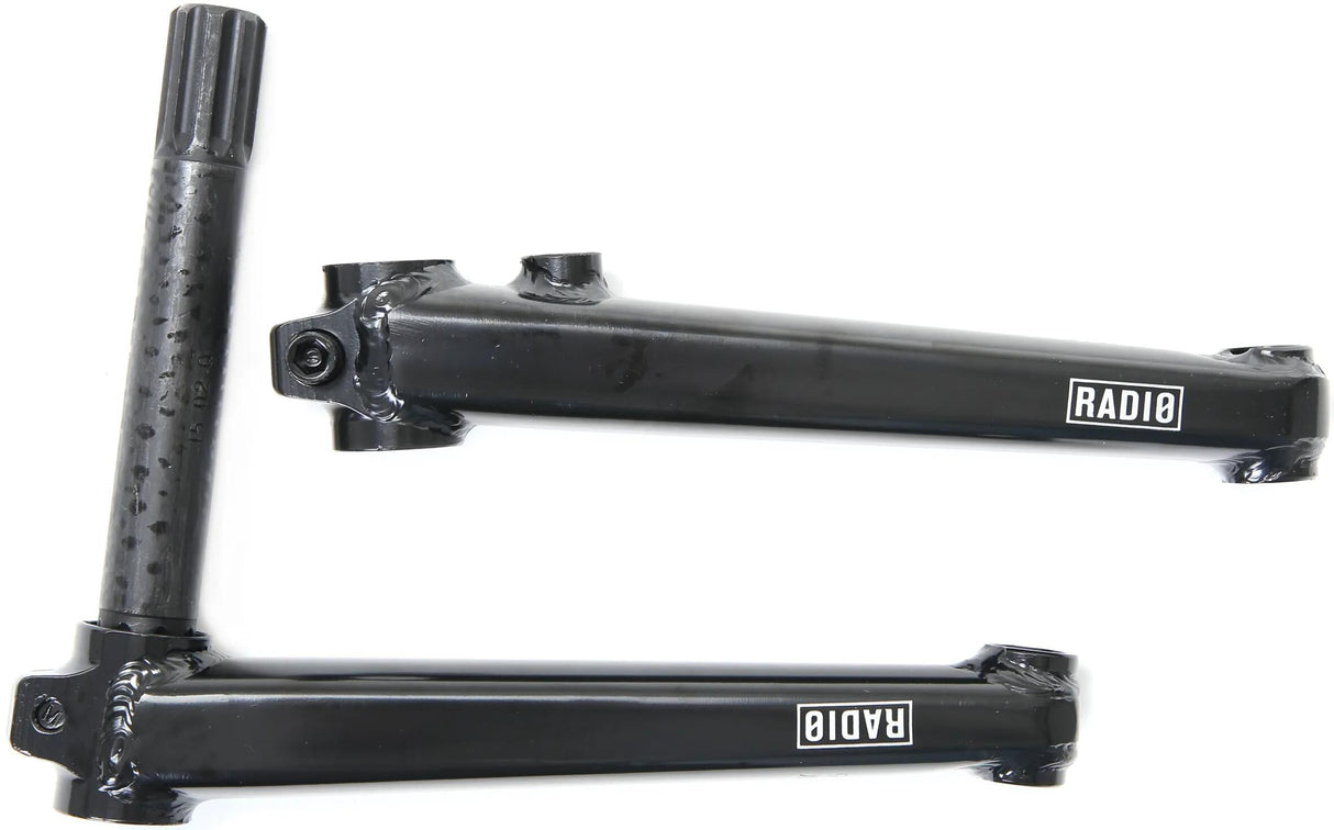 Radio bmx manivelle am bmx manivelle am 3 pcs.w.bot.bracket,noir