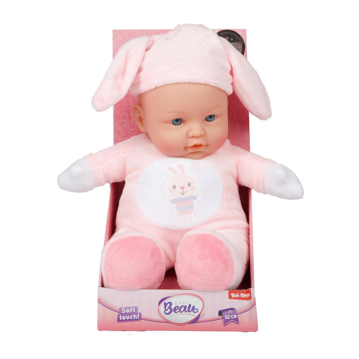 Toi-toys beau poupée douce en costume d'animal 31cm