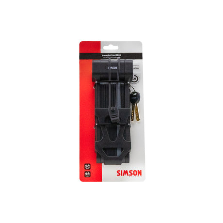 Serrure pliante Simson pli 120cm | niveau de sécurité 10