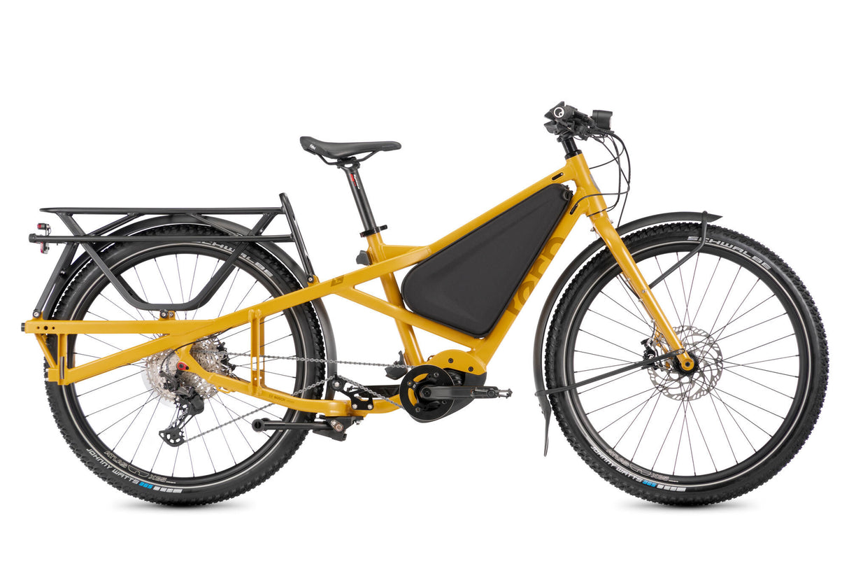 Tern vélo cargo électrique orox s12 (#1) ebike orox s12 29 51 12sp jaune mat