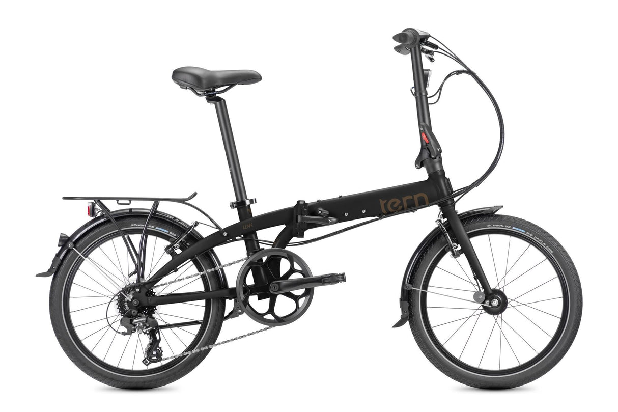Tern vélo pliant link c8 (#1) bike link c8 8sp dr noir taupe