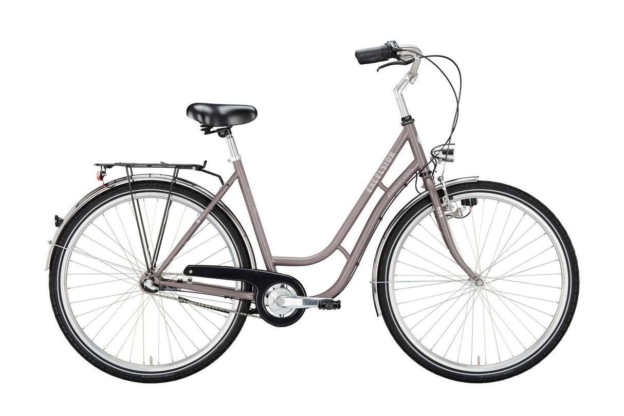 Excelsior city bike touring niro mod. 24 bike touring niro 28 55 tour 3sp taupe mat
