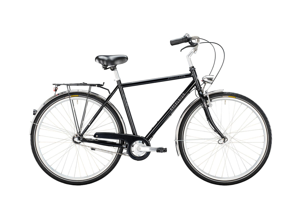 Excelsior city bike touring niro nd (#1) vélo excels.tour.niro nd 28 55 3sp cb noir