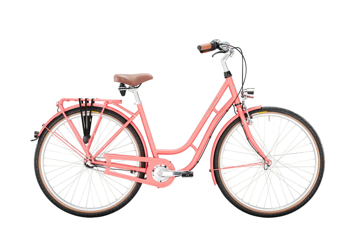 Le vélo de ville Excelsior cygne-rétro (#1) excelle. cygne-rétro 28 53 3sp rosé mat