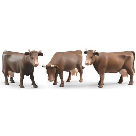Vache Bruder marron rouge