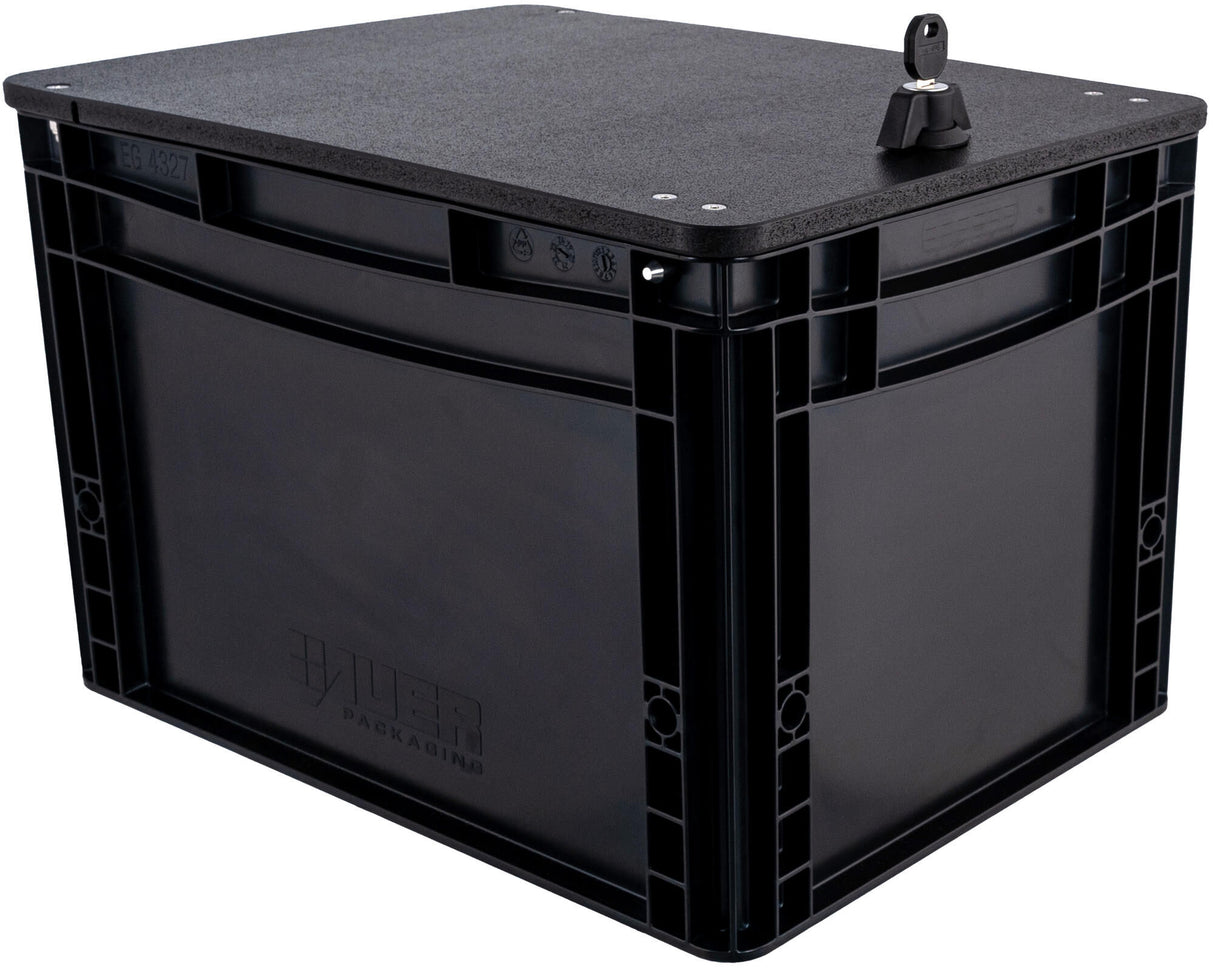 Caisse de transport de chike eurobox caisse de transport eurobox gauche verrouillable
