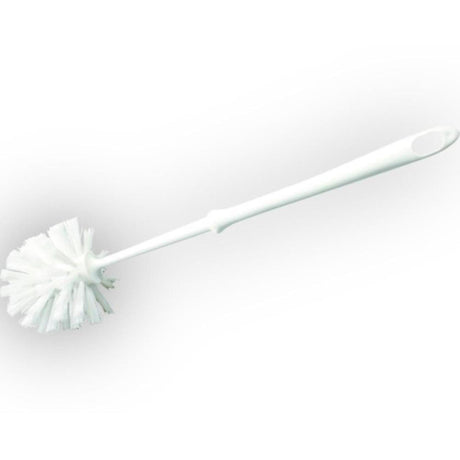 Brosse de toilette en plastique blanc