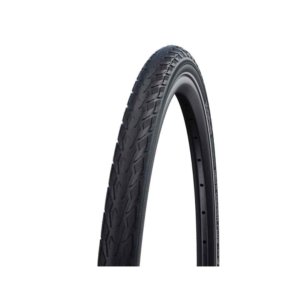 Schwalbe Delta Cruiser (K-Guard, noir avec réflexion, 26x1 3 8, Etro 37-590