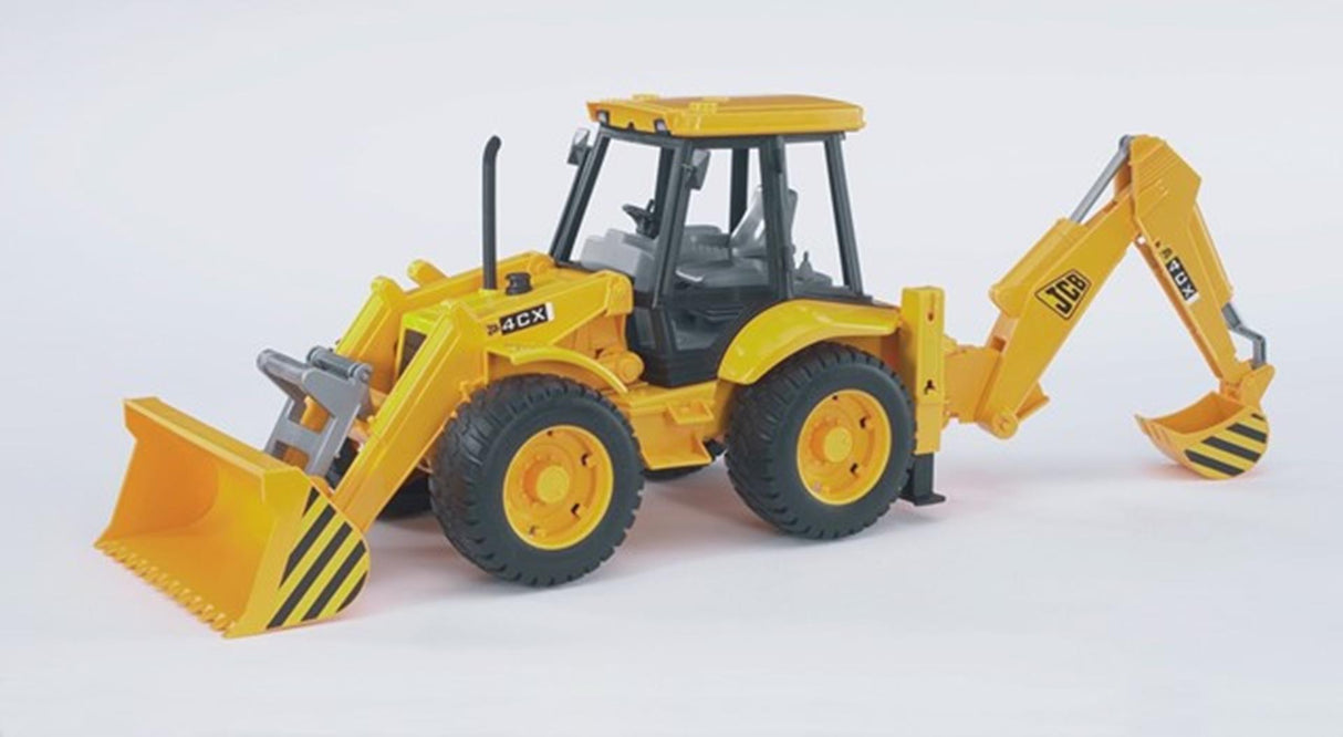 Pelle Bruder JCB 4CX avec grue de dragage