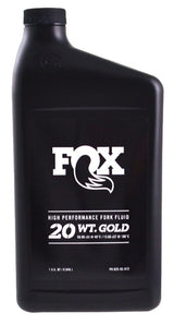 Fox racing shox am bain d'huile 32oz 20wt or