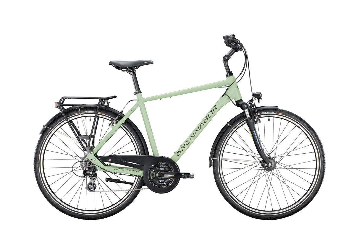 Vélo de randonnée Brennabor t-40 mod. 24 vélo brennab.t-40 28 60 diam.24sp vert noir