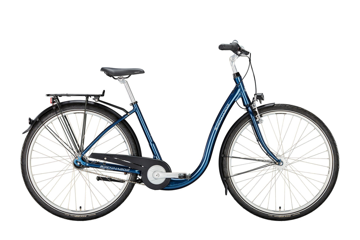 Vélo de ville Brennabor c-17 mod. 24 vélo ville c-17 26 44 bas po 7sp.bleu argent