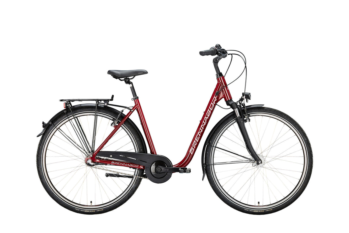 Vélo de ville Brennabor c-24 mod. 24 bike city c-24 28 55 profond 3sp.rose rouge