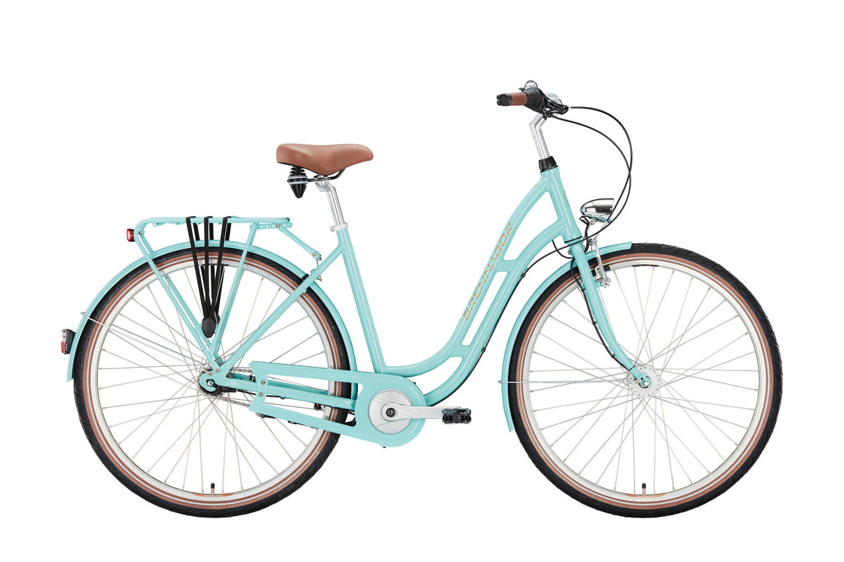Vélo de ville Brennabor r-20 mod. 24 vélo rétro r-20 28 50 nostalgie 7sp.bleu cuivre