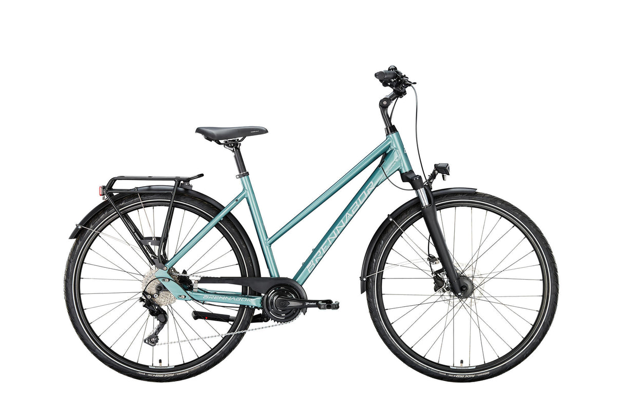 Vélo de randonnée Brennabor T-44 mod. 22 vélo brennab.t-44 28 55 escaliers. 16sp bleu argent