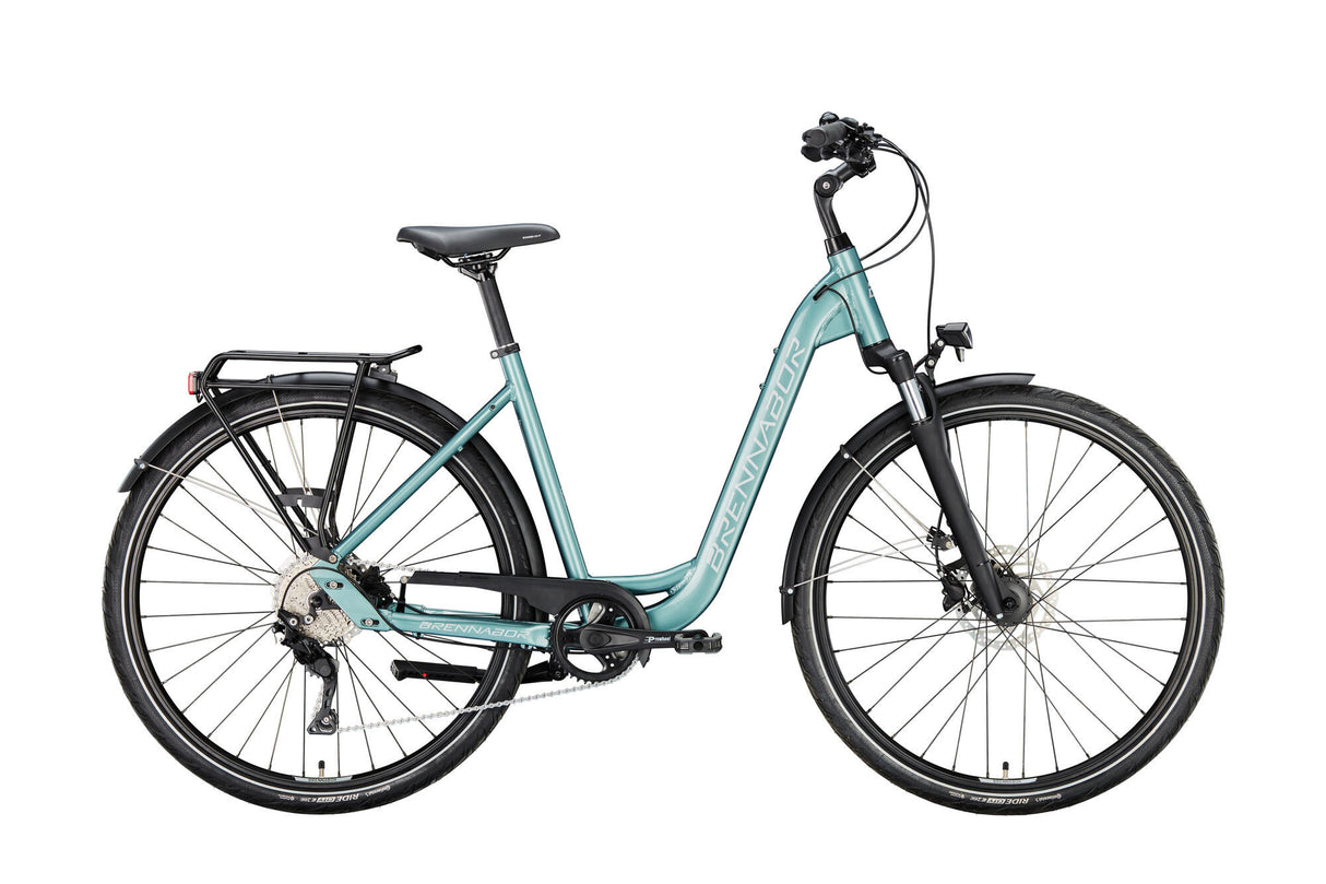 Vélo de randonnée Brennabor T-44 mod. 22 vélo brennab.t-44 28 55 vague 16sp bleu argent