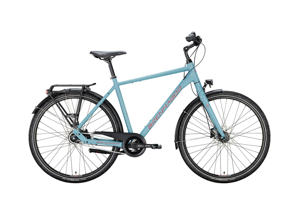 Vélo de randonnée Brennabor T-48 mod. 24 randonnées à vélo t-48 28 50 he. 8sp. bleu bordeaux