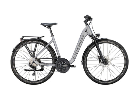 Vélo de randonnée Brennabor t-62 mod. 24 vélo trekking t-62 28 50 vague 30sp. gris noir