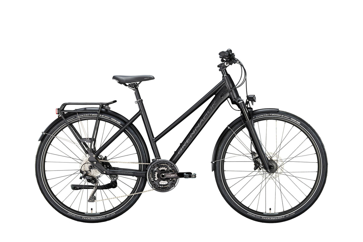 Vélo de randonnée Brennabor T-66 mod. 24 randonnées à vélo t-66 28 45 escaliers. 30 es. noirnoir