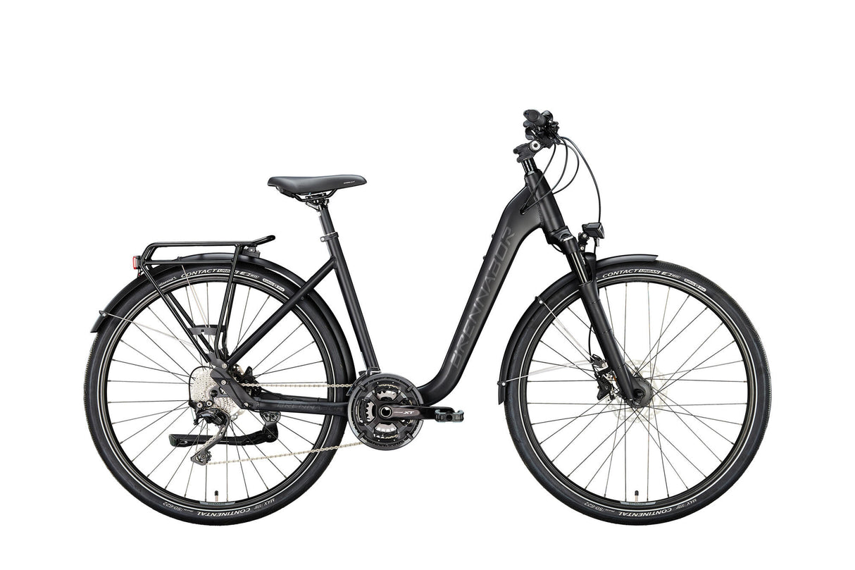 Vélo de randonnée Brennabor T-66 mod. 24 vélo trekking t-66 28 45 vague 30sp. noirnoir
