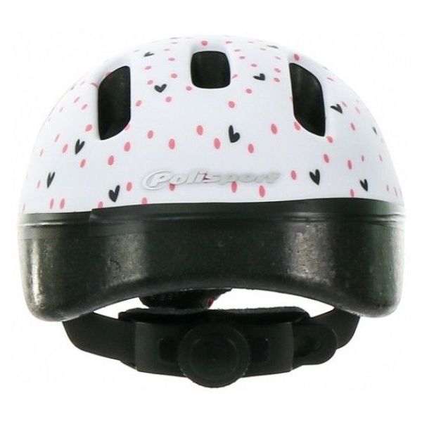 Polisport Kinderhelm Hoggy. Taille: xxs (44 48 cm), couleur: Matt rose blanc
