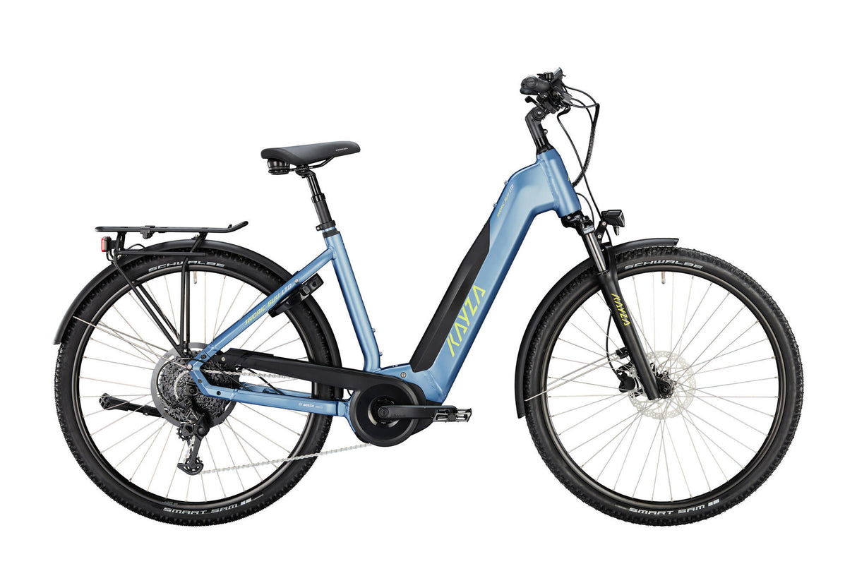 Kayza suv électrique hydrique suv ltd mod. 24 ebike hydric suv ltd 28 42 vague bleu jaune.