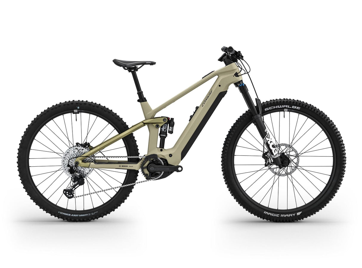 Conway VTT électrique tout suspendu xyron lt 9.0 (#1) vélo électrique conw. xyron lt 9.0 29 42 12sp full sus.de br