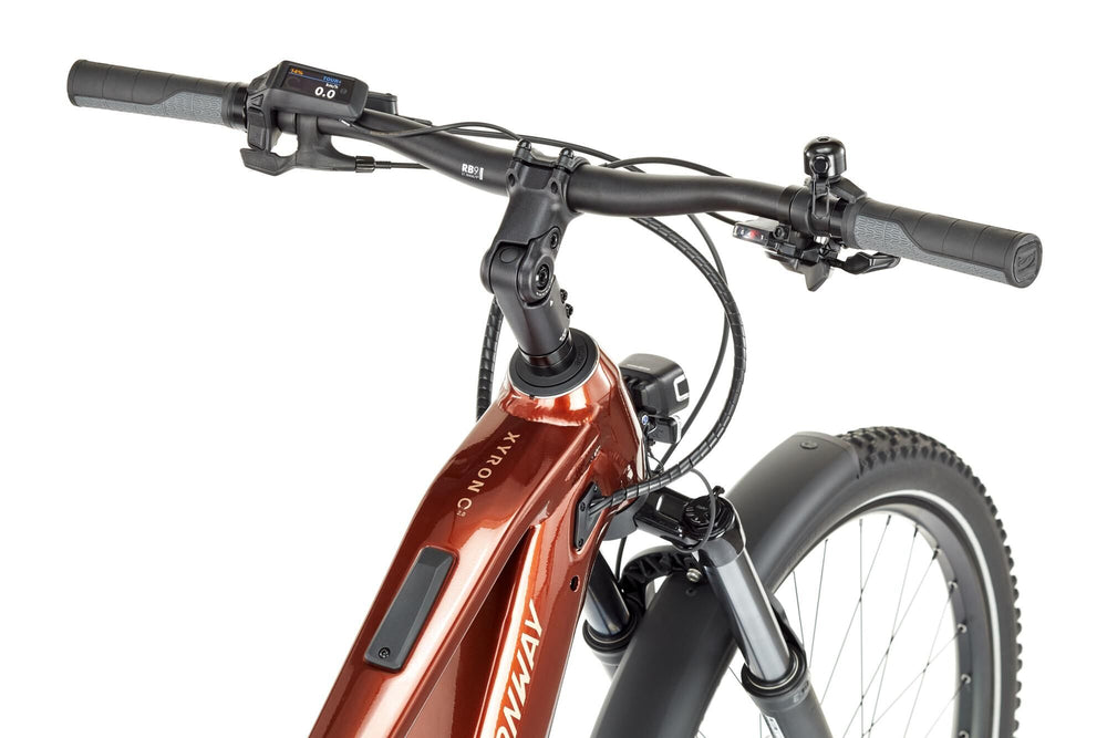 Conway électrique suv xyron c 2.0 750 (#1) vélo électrique conw.xyron c2.0 750 29 40 9sp plein sus.rouille