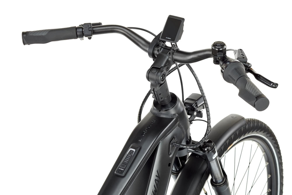 Vélo de trekking électrique Conway Cairon T 4.5 (#1) ebike conw.cairon t 4.5 28 41 5 vitesses noir