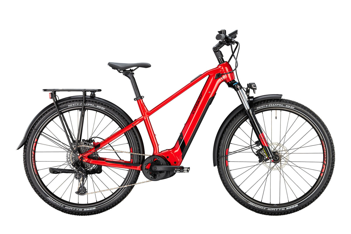 Vélo électrique Conway SUV Cairon C 3.0 mod. 24 ebike conw.cairon C 3.0 27,5 41 diam.12sp rouge bl.